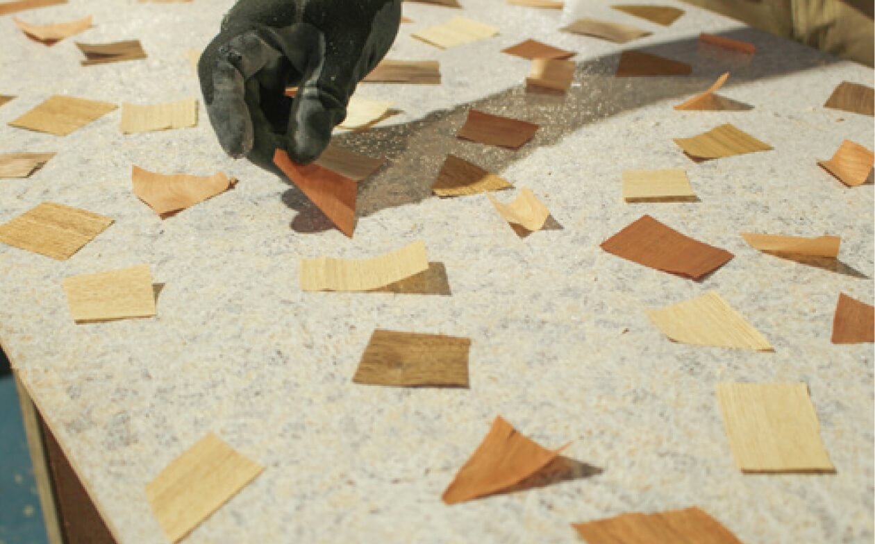 チップボードに加工