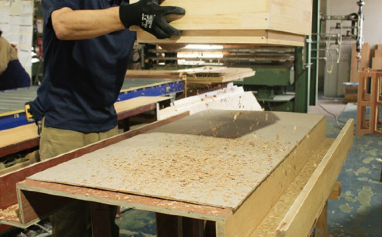 テラゾー柄ボードへ加工